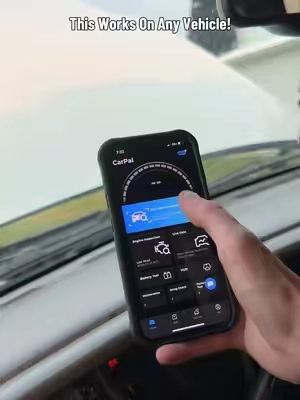You just have to plug this car scanner into the OBD2 sensor on the driver side! #tiktokshopjumpstartsale #carpal #carscanner #mechanicsoftiktok #checkenginelight 
