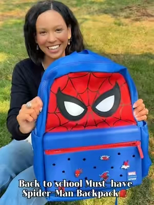 Back to school must-haves! #spiderman #backtoschool #crocsnewarrivals #fyp 