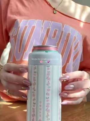 all a girl needs 💕✨ #hydrojug #cancooler #koozie #hydrojugcancooler #cancoolers @HYDROJUG 