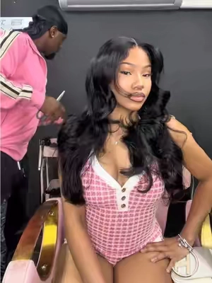 13x6 Straight wig from @Pizazz Hair Shop @pizazzhairshop_us 😮‍💨🩷 28inches ofccc #wiginfluencer #bodywavewigs #wiginstall #pizazzhair #fyp 
