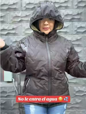 Abrigo impermeable 💦💦💦💦#parati #TikTokshopbacktoschool #abrigosdeinvierno #abrigoimpermeable #waterproofjacket 