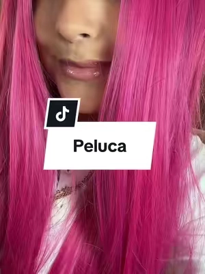 Amo esta peluca 🥹 #peluca #pelucapink #pinklacefrontwig 