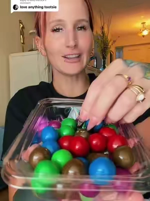 Replying to @Amy Matlack #tootsie #candy #crunchy #snack 
