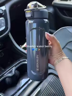 Love this new water bottle by Stanley! 💙 @Stanley 1913 #stanley #waterbottle #tumblers #stanleytumbler 