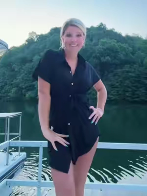 Girls wear this on the boat and then head straight to the bar! #coverup #coverupdress #buttondown #swimcoverup #fashionable 