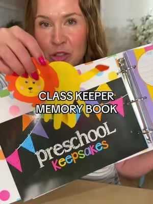 This is your sign to hurry and grab the class keeper for THAT price rn 😍 #memorybook #classkeeper #firstdayofschool #lastdayofschool 