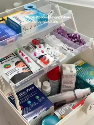 This 3-tier clear organizer makes it so much easier to see and grab everything you need without digging through the cabinet 🙌🏼 #TikTokShop #Organization #HomeOrganization #OrganizationHacks #HomeFinds