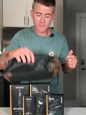Total men’s grooming kit #manscaped #manscapedtoolkit #mensgrooming 