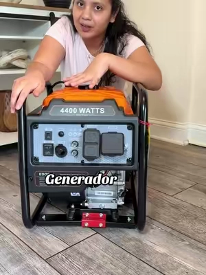 Con 4400 watts este generador.     #tiktokshopsummersale #generador #efurdengenerator #blackfriday #tiktokshopcreatorpicks 