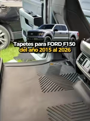 Tapetes diseñados exactamente a la medida para camionetas Ford F150 #f150 #fordf150 #fordtrucks #latinos #viral #trending #trocas