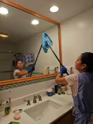Respuesta a @noemycleaning estas Toallas de microfibra, Microfiber Cleaning Cloths yo utilizo para limpiar los espejos  #limpieza #cleaning #housekeeping #cleaninghacks #tips 