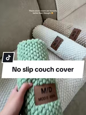 Proof you can protect your couch and keep it cute 🤍#couchcover #homefinds #globalpicks #sohochic #TikTokshopbacktoschool 