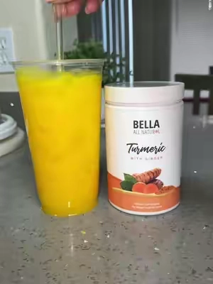 Te inflamas mucho o retienes líquido este producto con cúrcuma y jengibre puede ayudar#bellaallnatural💜 #turmeric #bellaallnatural #fyp #foryoupage @Bella All Natural 