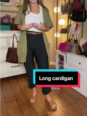 @shewin_official_us  #longcardigan #cardigan #TikTokshopbacktoschool #businesscasualoutfits #worksweater 