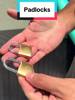 Rustproof and waterproof pad locks. You can grab a set for a great price. #padlock #lockandkeys #security #homesecurity #locks 