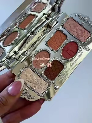 obsessed #balletcore #prettypallet #eyeshadow #eyeshadowpallete #swanballetcollection 
