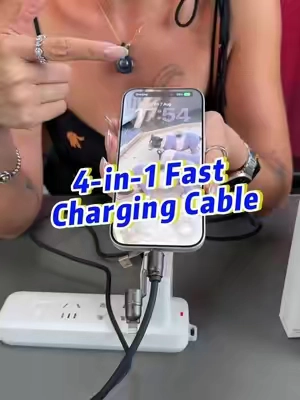 No more carrying multiple cables—4-in-1 design, super cheap with free shipping!#magicjohn #TikTokshopbacktoschool #unitedstates #MAGICJOHN #iPhone17 