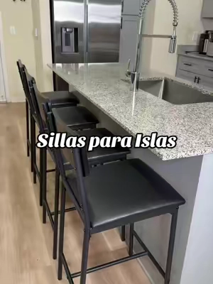 Sillas altas para Islas. #sillasparaislas #barstools #sillas #chairs #garvee 