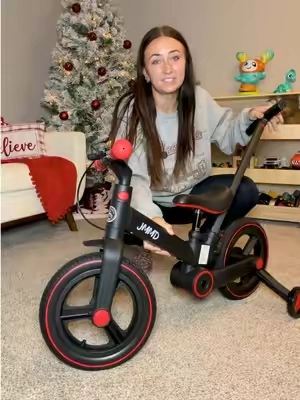 save your money, get this kids bike instead 👏🏻👏🏻 #kidsbike #giftsforkids #christmasgiftideas #toddlerbalancebike #easygiftidea 