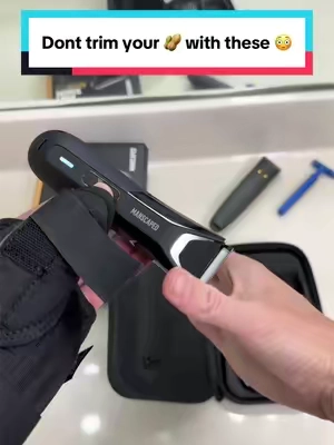 Replying to @OC 80ninja don’t use these to trim your body hair 😳 #manscaped #bodyhair #bodyhairtrimmer #hairtrimmer #tiktokshopsummersale 