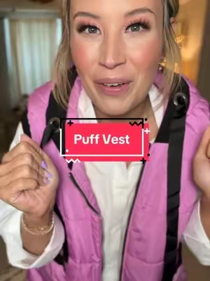The longer back makes this SO good with leggings 🙌  #PufferVest #FallOutfitIdeas #LeggingsOutfit #MomStyle #TikTokShopCreatorPicks