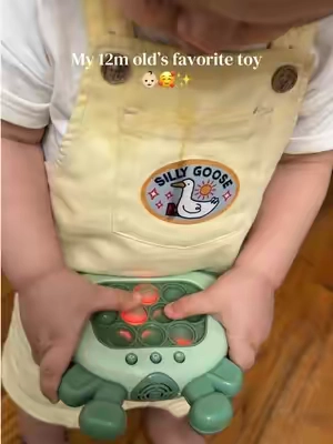 This toy keeps him entertained for so long 👶🏻✨ #babytoys #toddlertoys #finemotorskills 