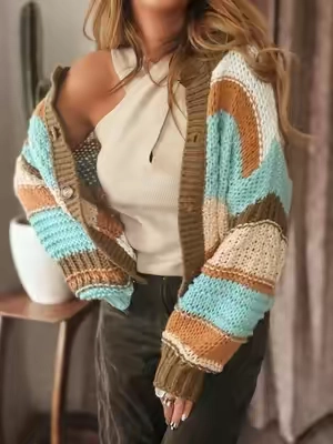 The grandma cardigan is having a moment 🤎🍂 Cozy, classic, and effortlessly cute — the perfect layer for all your fall outfits! @TanmingFashion #cardigan #grandmasweater #falldealsforyou #falloutfits #fallstyle 