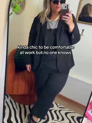 Comfortable plus size workwear 😎 #tiktokshopcreatorpicks 
