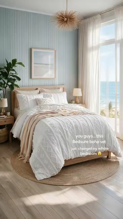 This is literally the finishing touch to my vacation life – and I couldn't be happier right now#bedsure#VacationVibes#TravelHome
