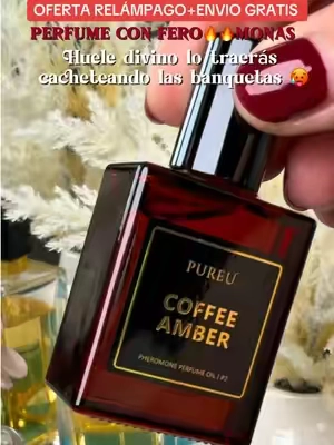 @CS-PUREU Aceite de perfume con f3ro 🔥🔥🔥monas PUREU en roll-on para mujer, de larga duración, tamaño de viaje esencial#pheromone #perfumeoil #oil #essential