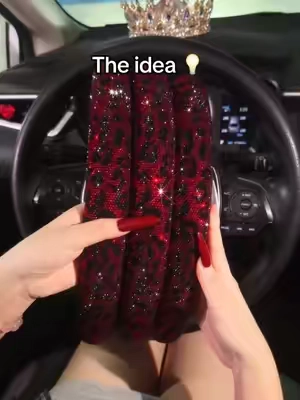 Every car need this !!!!#caraccessories #newcar #GirlsDriveWithQueensland #steeringwheelcover #fyp 