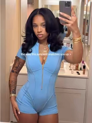 🩵 #dealsforyoudays #jumpsuit #snatched 