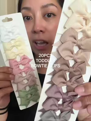 The perfect cutsy bows for my toddler 🎀 #toddlerbows #hairclips #backtoschool #TikTokshopbacktoschool #toddlermom 