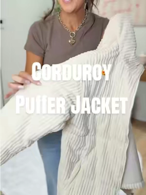 @DOKOTOO-US #pufferjacket #corduroyjacket #falljacket #falloutfits #TikTokshopbacktoschool 