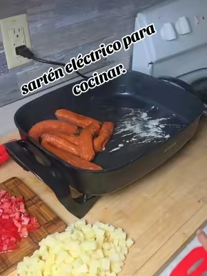 sarten eléctrico para cocinar. #sartenelectrico  #TikTokshopbacktoschool  #tiktokshopsummersale 