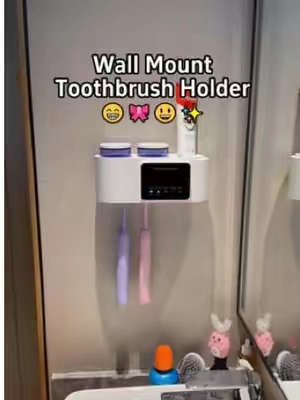 Perfect sterilizing toothbrush holder!! #dealsforyoudays #rechargeable #bathroomaccessories #durable #summervibes 
