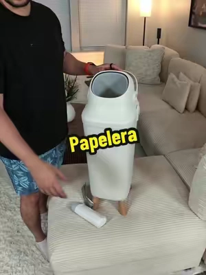 Papelera para pañales, papelera que evitan malos olores #summerwins #tiktokshopsummersale #momcozy #basurero @Momcozy