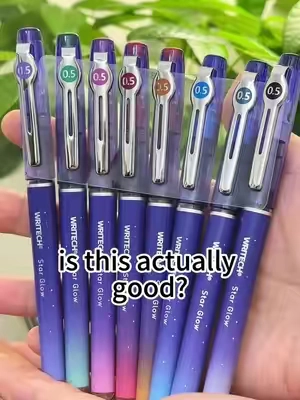 These are my go-to gel pens! ✍️Made for real life, not just pretty desks.😍😍😍#pen #stationery #cursive #nurselife #tiktokmademebuyit 