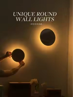 This is the most unique wall lamp I have ever seen. It only takes a little money to make your room elegant✨, and it’s easy to install and convenient to charge⚡️.* #walllamp #indoorlooks #cozyhome #walllights #homemakeover 