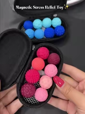 Magnetic Sensory Fidget Toy for ADHD, Anxiety & Stress Relief #fyppppppppppppppppppppppp #anxietyrelief #magnetic #StressRelief #fyppppppppppppppppppppppp 