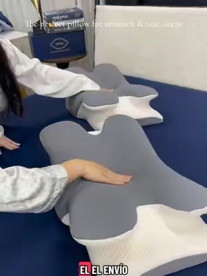A pillow that helps my neck pain? Yes please! 🙏 #tiktokshop #neckpain #pillow #ergonomicpillow #cervicalpillow 