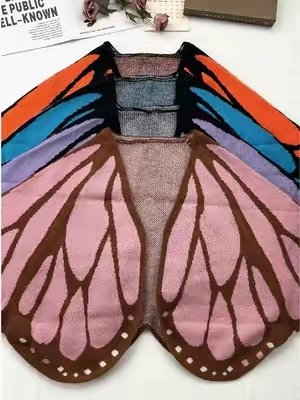 Butterfly sleeves = instant soft glam🦋✨#butterflysleeve #croppedsweater #vneckcardigan #knitcardigan  #spotlightfinds 