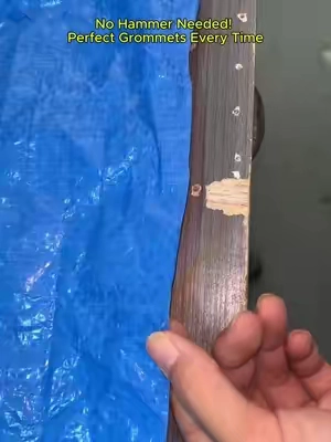 Install grommets faster and easier with this handheld grommet tool. No hammer, no bending, and no messy mistakes. Simply punch, set, and squeeze for clean results every time. Perfect for tarps, fabric, leather, canvas, and DIY repair projects. #SummerVibes #DealsForYouDays #DIYTools #CraftHacks #ToolHacks 
