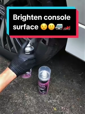 100% real shot no AI：Renew ageing‑faded car console 😲😊🚗🚙 TEKARD interior detailer #TEKARD #DealsforYouDays #SummerVibes