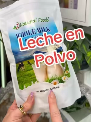 🚨 Leche entera en polvo Z Natural Foods | 100% natural | Un solo ingrediente | Leche deshidratada en polvo | Ideal para almacenamiento de emergencia | No necesita refrigeración. @Z Natural Foods #summervibe #tiktokshopsummersale #TikTokshopbacktoschool #milk #milkpowder 