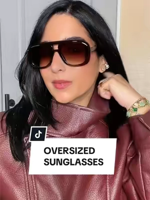 OVERSIZED RETRO SUNGLASSES #sunglasses #sojosvision 