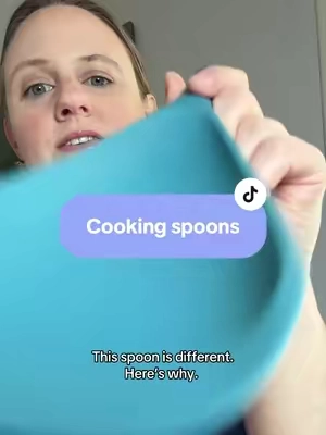 These are my go to spoons for a reason #cookingspoon #spatula #kitchenutensils #cookingathome #kitchenhack 