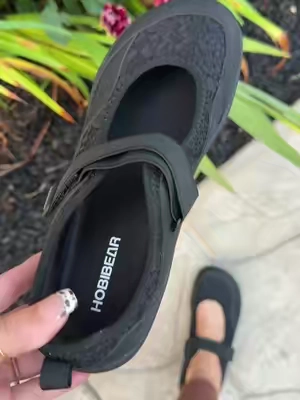 Hobibear Mary Jane Ballet Flat Sneakers @HOBIBEAR SHOES OFFICIAL  #hobibear #sneakers #flatshoes #shoesforwomen #tiktokshopcreatorpicks 