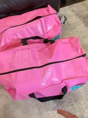 These moving bags hold so much and make packing and moving way easier. #MovingBags #MovingEssentials #PackingTips #CollegeMoveIn #DormEssentials 