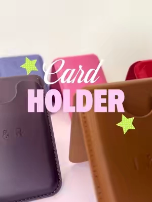 Your phone just got an upgrade.  A card holder, RFID protection AND a built-in stand all in one. Perfect for keeping your cards close while watching, scrolling, or taking calls hands-free. MagSafe compatible + comes with a magnetic ring for non-MagSafe cases 💕 #irisandrainbow #TikTokShop #cardholder #phoneholder 